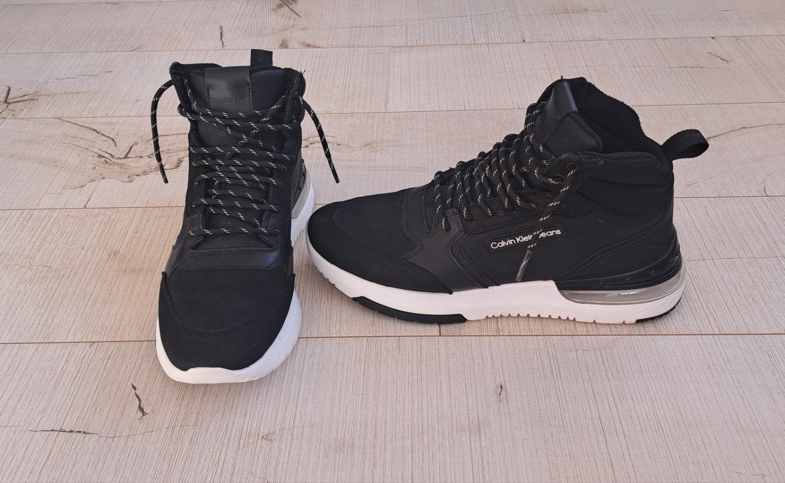 Calvin Klein Jeans Sneakers Maat 45 Zwart, Zwart, Ophalen of Verzenden, Calvin Klein Jeans, Sneakers of Gympen