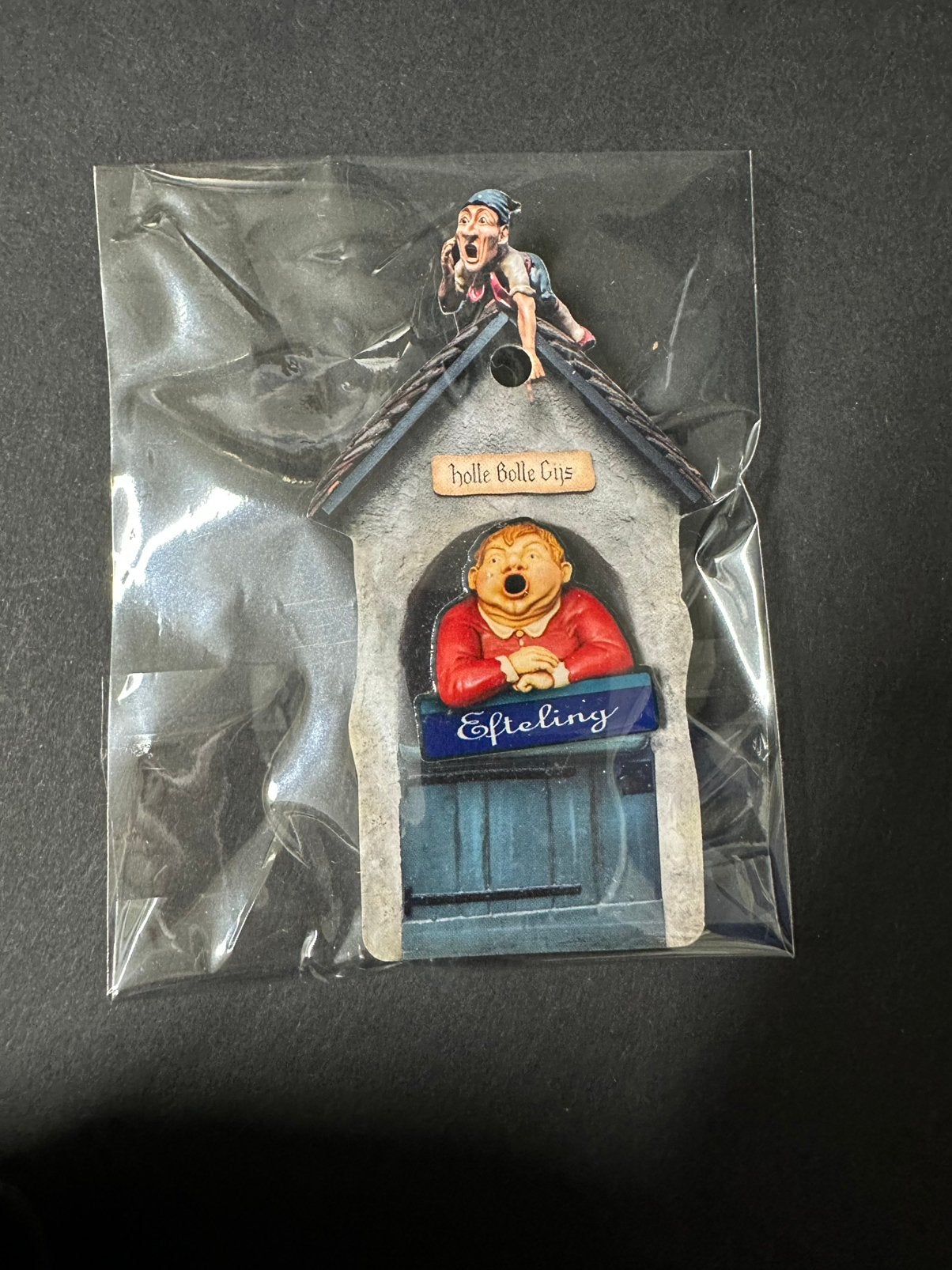 Efteling pin holle bolle Gijs, Ophalen of Verzenden, Zo goed als nieuw, Button of Speldje