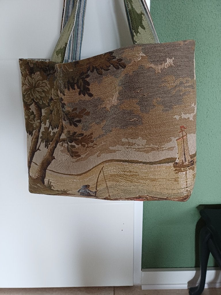Gobelin tas, te keren, shopper/strandtas, Ophalen of Verzenden, Nieuw, Shopper