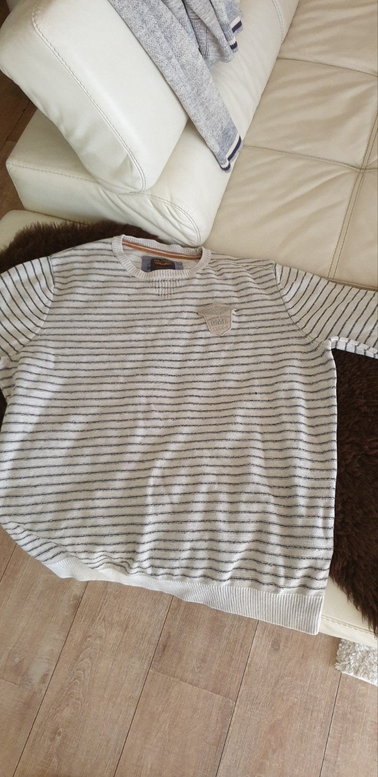mooie nette pme legend trui, Kleding | Heren, Truien en Vesten, Beige, Overige maten, Ophalen of Verzenden, Zo goed als nieuw