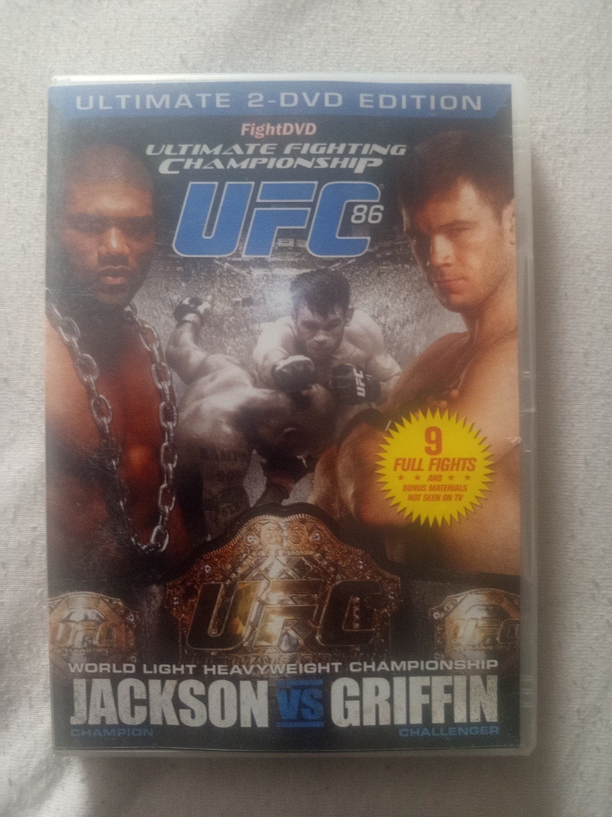UFC 86 dvd, Verzenden, Gebruikt