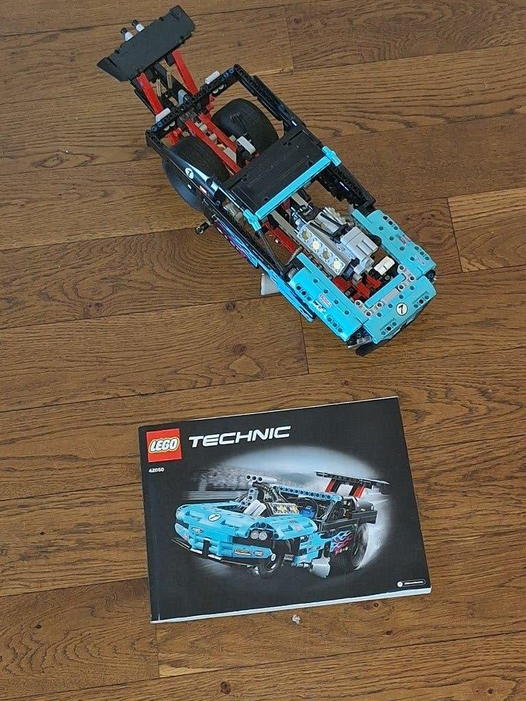 Lego Technic 42050 Drag Racer, Gebruikt, Lego, Compleet, Ophalen of Verzenden