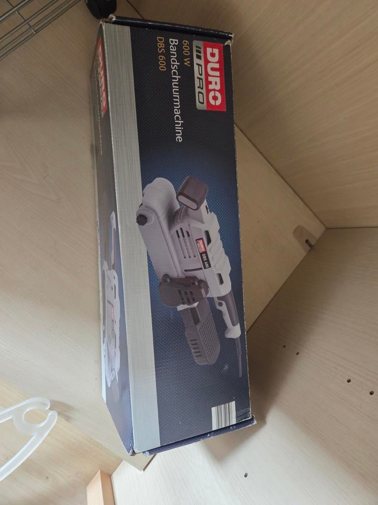 Duro Pro Bandschuurmachine 600W DBS 600, Ophalen