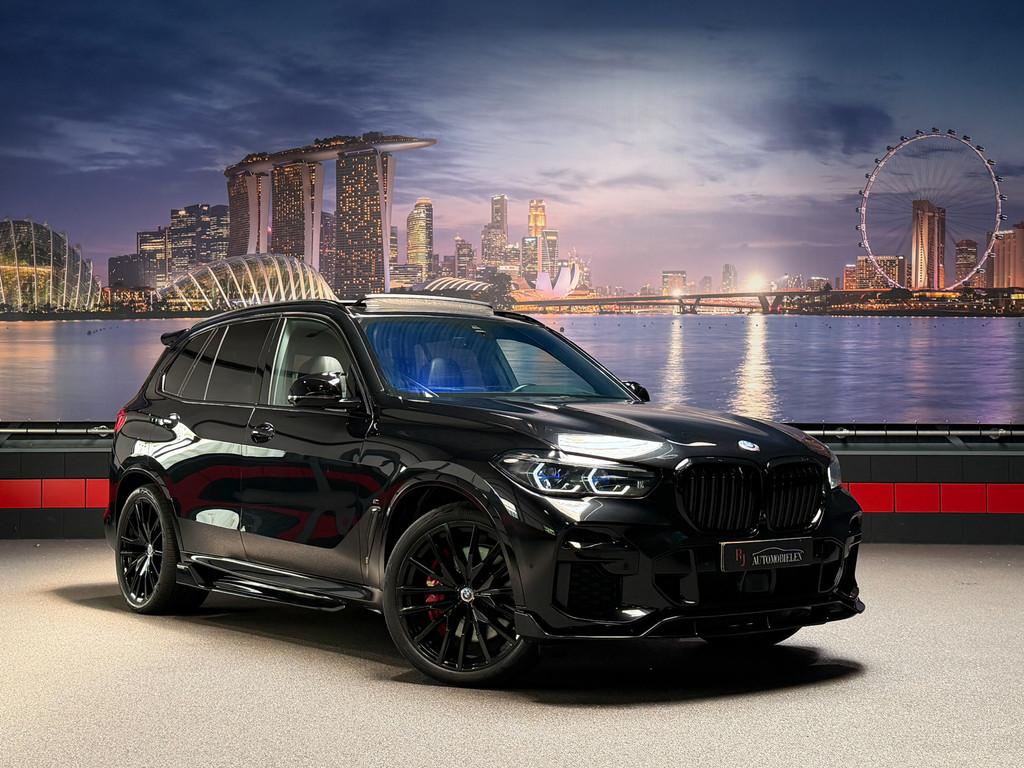 BMW X5 xDrive45e High Ex Bowers&Wilkins|SkyLounge|Diamant|Al, Gebruikt, Zwart, Vierwielaandrijving, Hybride Elektrisch/Benzine