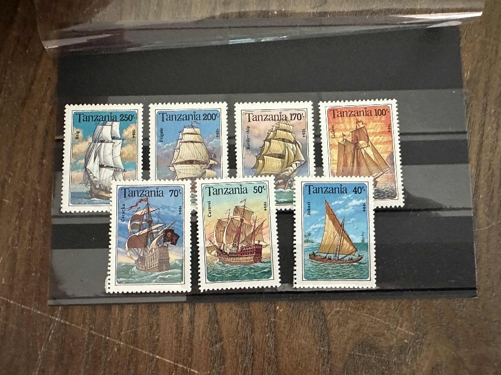 postzegels thema boten marine kaart 37, Verzenden, Postfris, Overige thema's