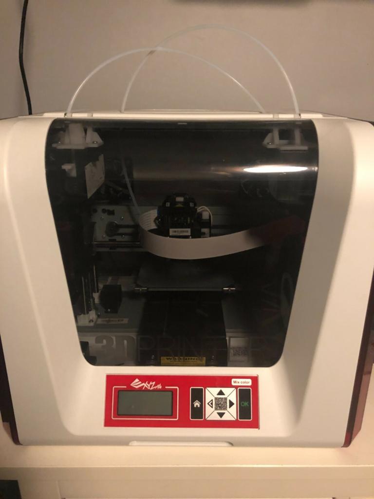 XYZprinting da Vinci Jr. 2.0 Mix - Universeel Filament, Ophalen, Ingebouwde Wi-Fi, XYZprinting, Zo goed als nieuw
