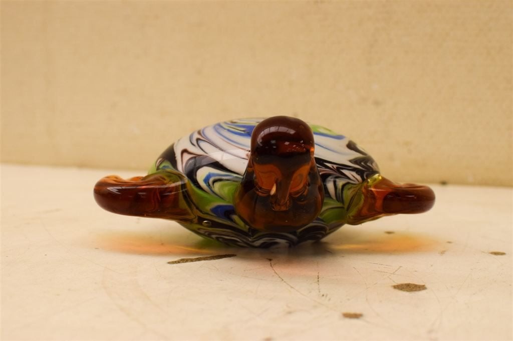 Murano Glazen schildpad 47804, Verzamelen, Ophalen of Verzenden, Gebruikt, Dier