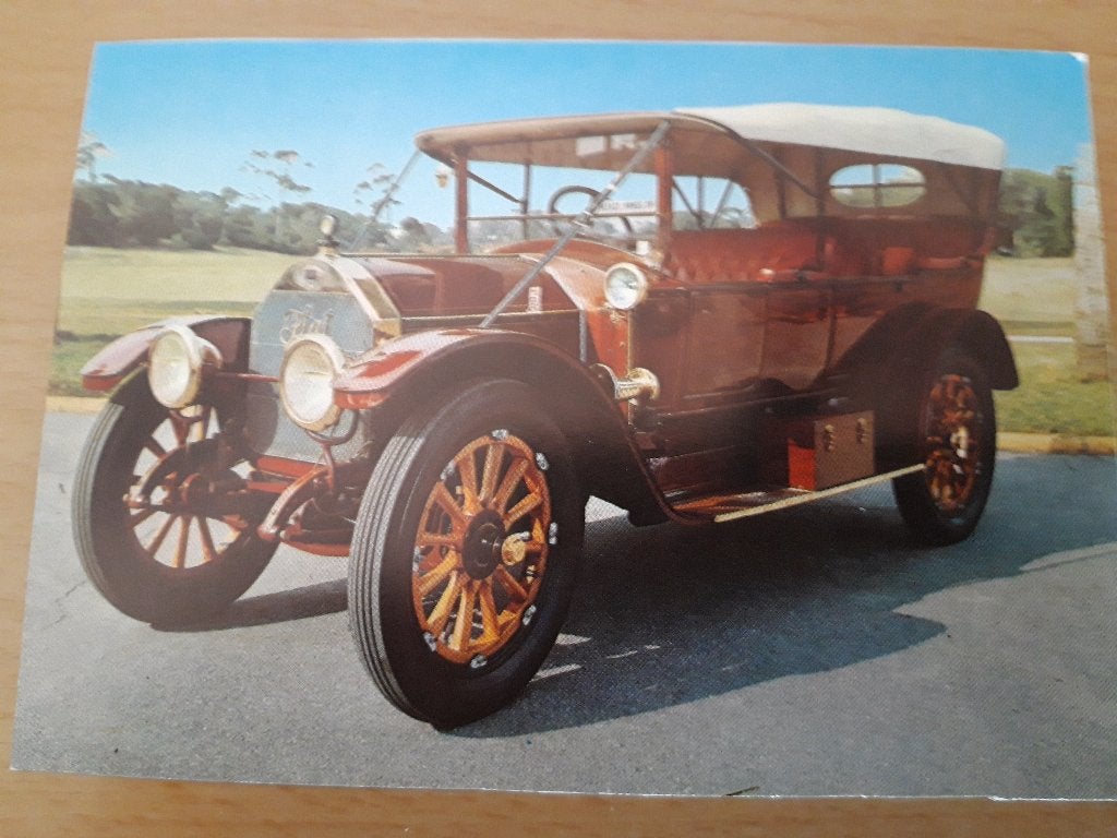 ansichtkaart Fiat 1914 oldtimer – ongelopen, Ophalen of Verzenden, Voor 1920, Ongelopen, Voertuig