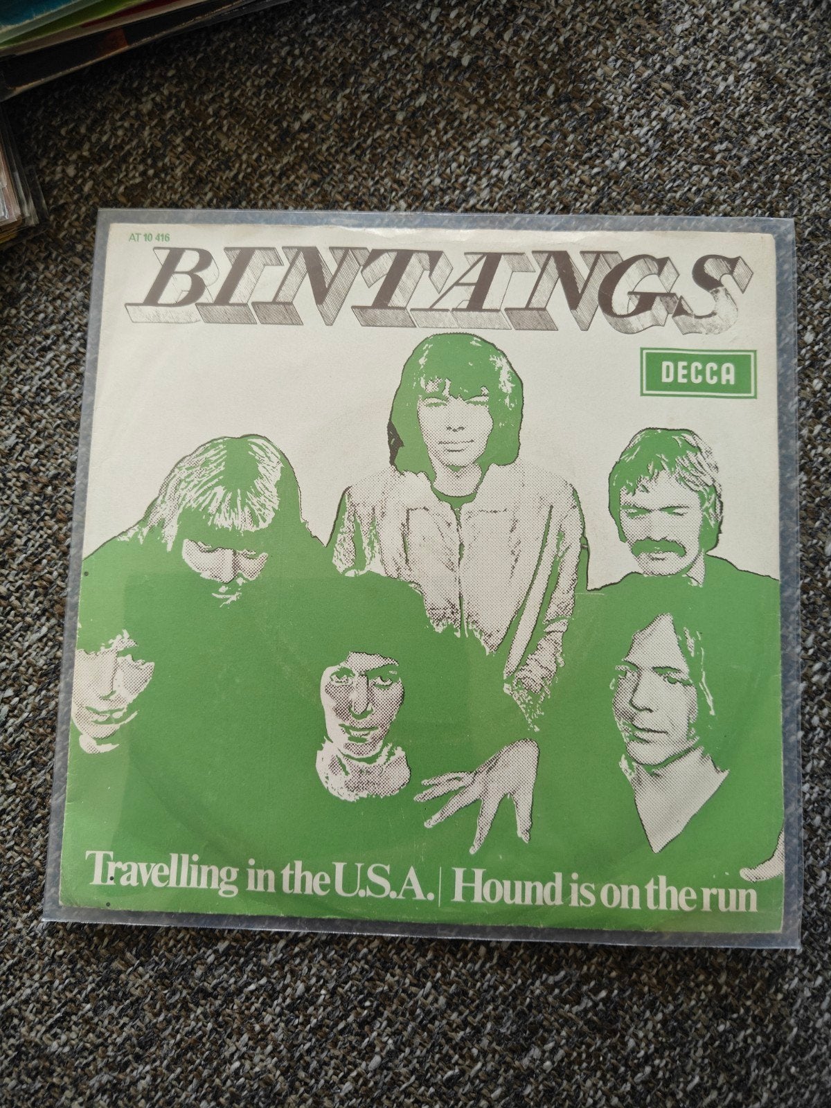 The bintangs -Travelin in the usa, Cd's en Dvd's, Vinyl Singles, Gebruikt, Pop, Ophalen of Verzenden