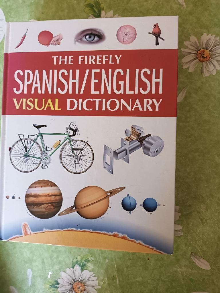 Spanish English visual dictionary spaanse taal woordenboek, Ophalen of Verzenden, Zo goed als nieuw, Non-fictie