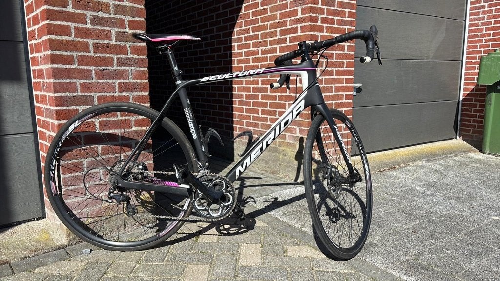 Merida Scultura 5000 racefiets, Gebruikt, Carbon, Meer dan 20 versnellingen, Schijfrem