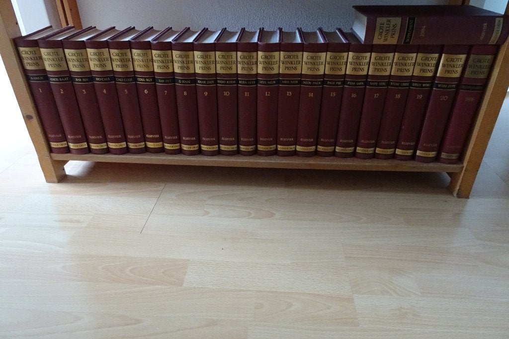 Grote Winkler Prins, volledig inclusief supplementen., Boeken, Encyclopedieën, Ophalen, Zo goed als nieuw, Algemeen, Winkler prins