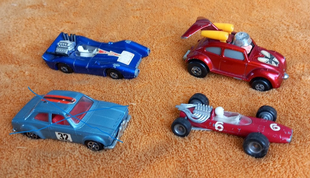 3 Auto's ; Matchbox en Bestbox, Ophalen of Verzenden, Gebruikt, Auto