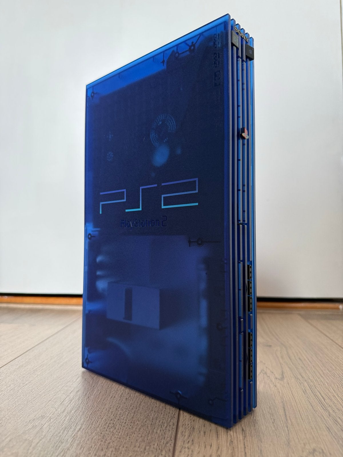 *RARE* Ocean Blue PS2 Fat - Japanse Import, Gebruikt, Blauw, Phat, Ophalen of Verzenden