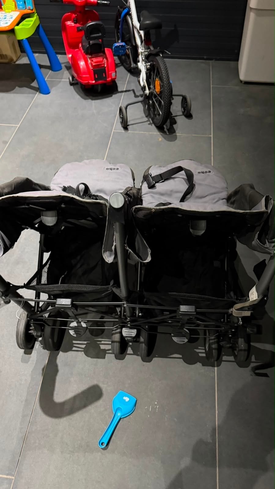 Chicco Echo Duowagen - Comfortabel en Compact, Gebruikt, Duowagen, Ophalen, Kinderwagen
