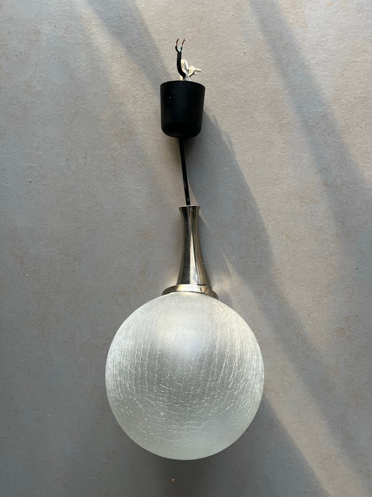Vintage Doria hanglamp met E27 fitting, Ophalen