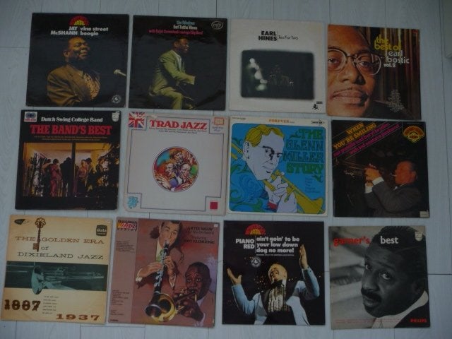 lp JAZZ en DIXIELAND-18 stuks, LP, Gebruikt, Ophalen of Verzenden, 12 inch