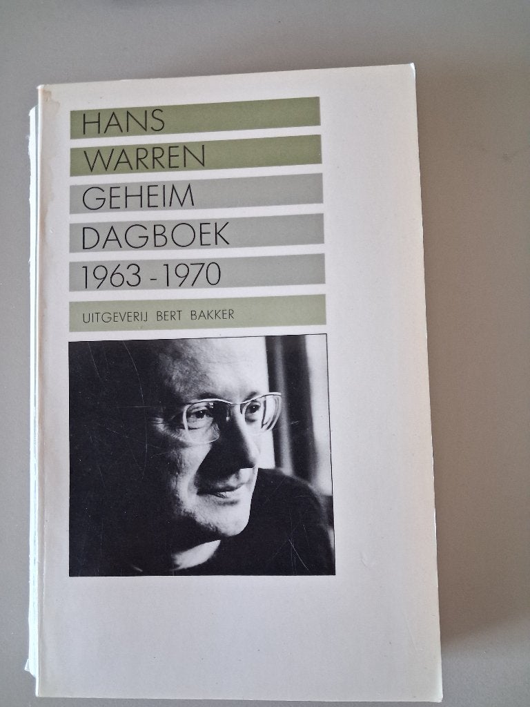 Hans Warren - Geheim Dagboek 1963-1970, Ophalen of Verzenden, Gelezen, Hans Warren, Nederland