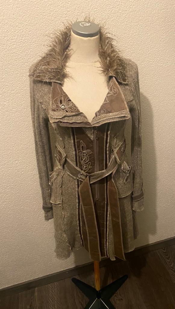 vintage vest van Juju & Christine Maat S-M, Ophalen of Verzenden, Zo goed als nieuw, Maat 38/40 (M)