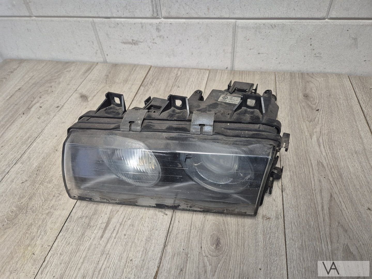 Koplamp links van BMW 3 serie E36 1990 - 1998 ZKW 1393271, Gebruikt, -, -, Ophalen of Verzenden