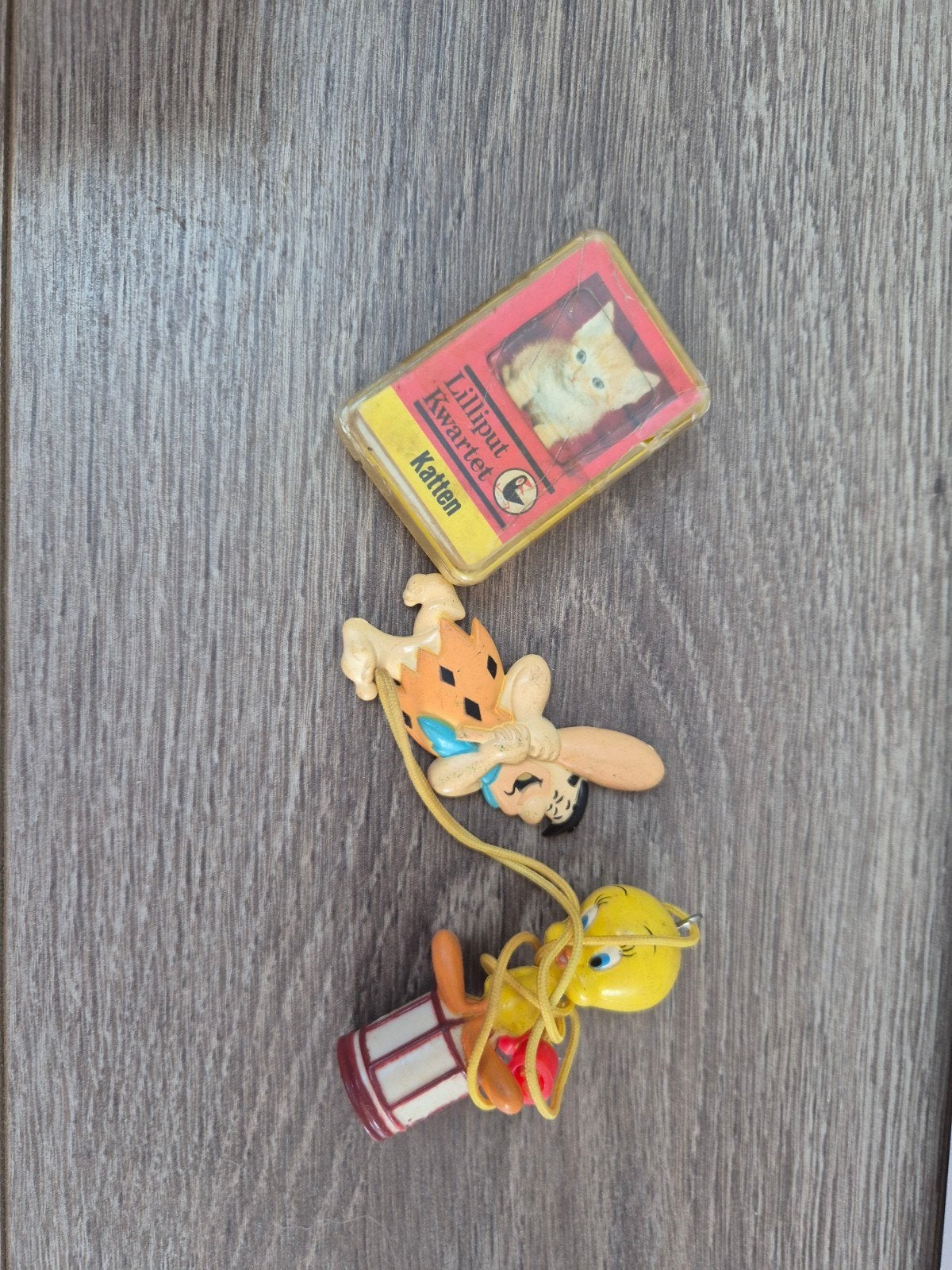 vintage speelgoed tweety, lilliput kwartet katten, flintston, Ophalen of Verzenden