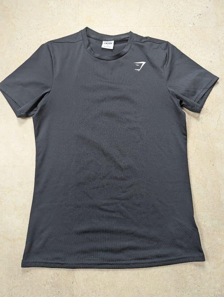 Gymshark T-shirt - Maat S - Zwart, Kleding | Heren, Fitness, Verzenden, Zo goed als nieuw, Maat 46 (S) of kleiner