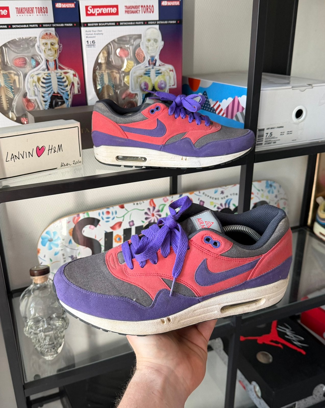 Nike Air Max 1 ACG Dark Shadow Varsity Purple, Kleding | Heren, Schoenen, Overige kleuren, Ophalen of Verzenden, Sneakers of Gympen