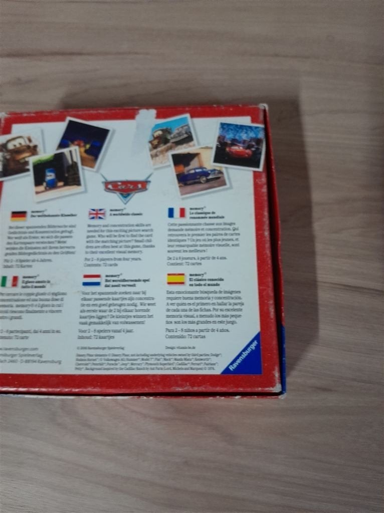 Cars memory - s3207, Verzenden, Zo goed als nieuw