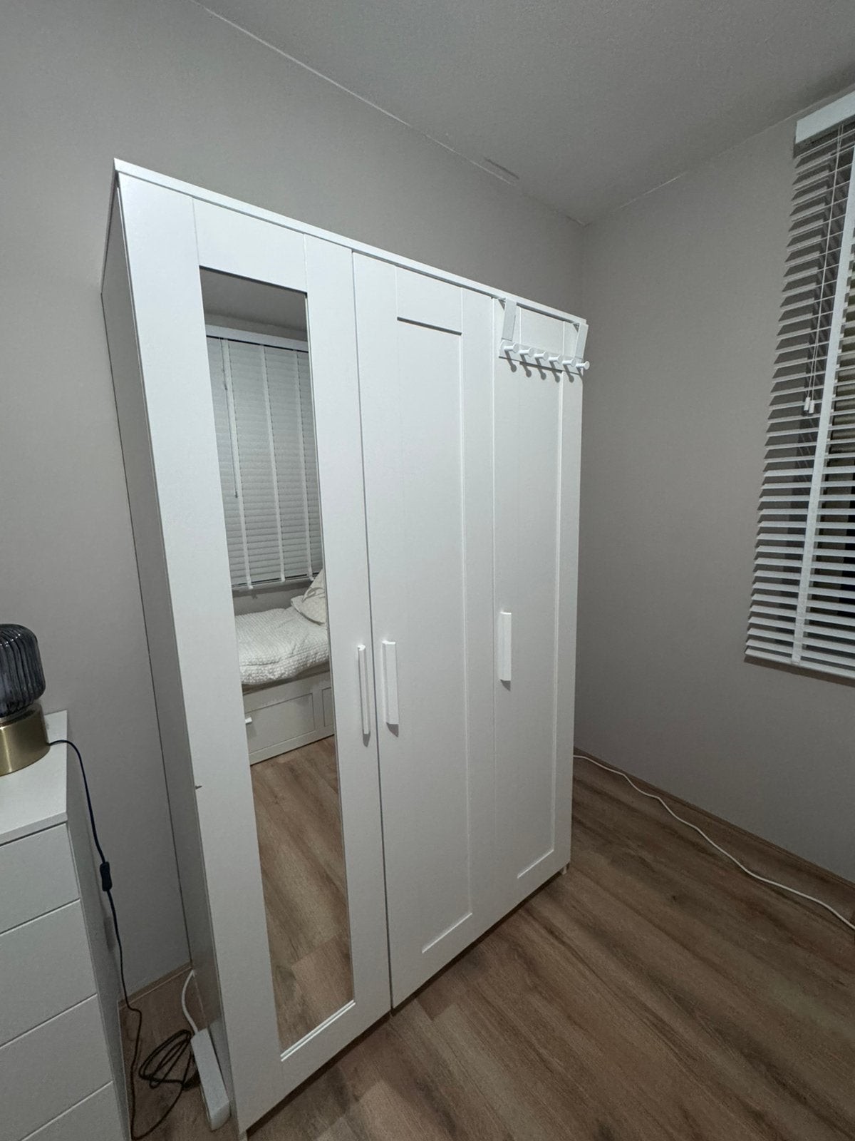 Kledingkast 3-deurs, Huis en Inrichting, Ophalen, 100 tot 150 cm, Zo goed als nieuw, 150 tot 200 cm