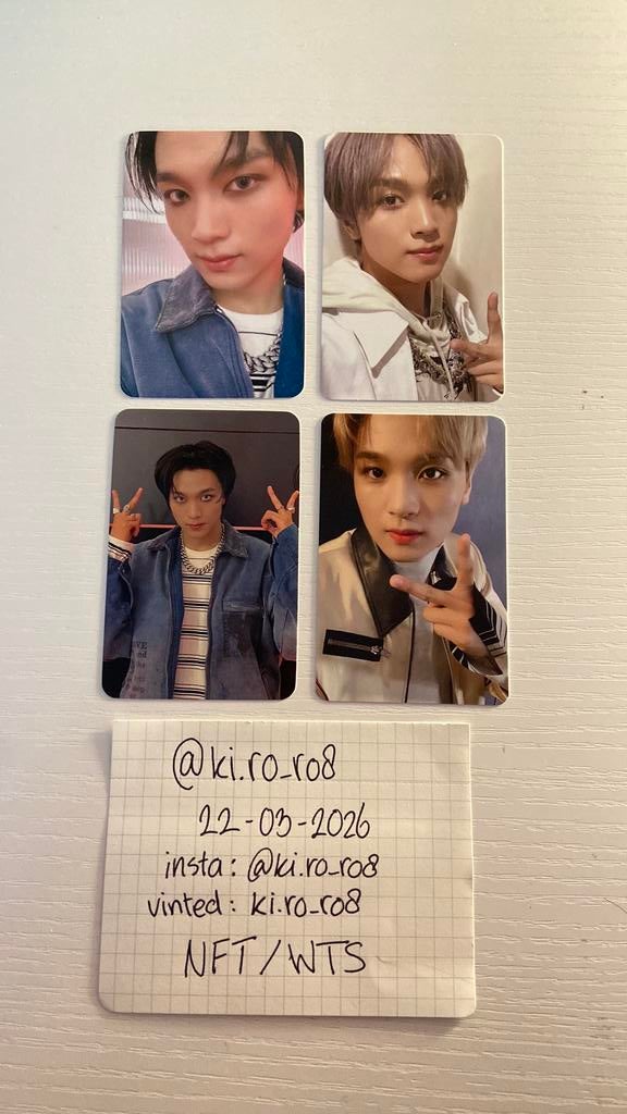 Nct Haechan pob’s misc, Verzenden, Zo goed als nieuw, Foto of Kaart