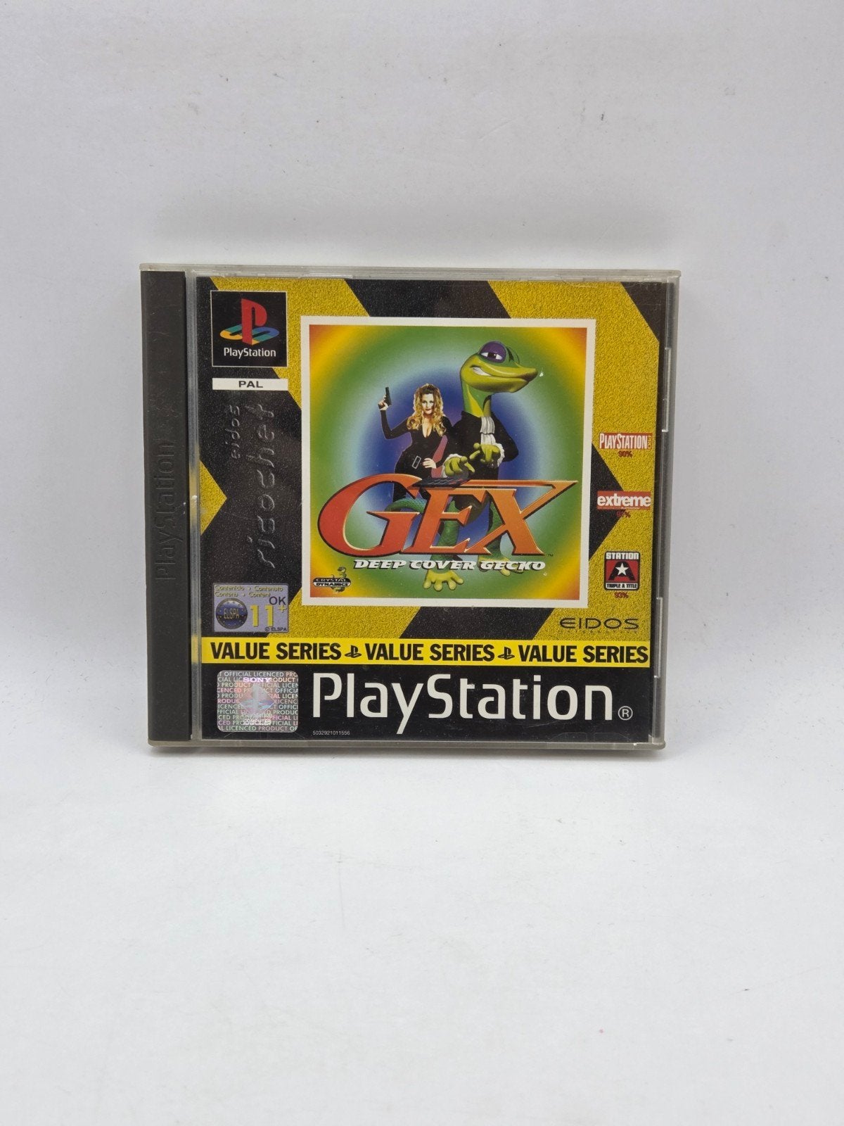 Gex: Deep Cover Gecko PS1, Spelcomputers en Games, Games | Sony PlayStation 1, Gebruikt, Eidos Interactive, 1 speler, Ophalen of Verzenden