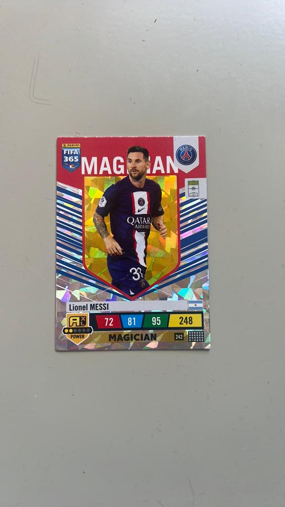 Lionel Messi FIFA 365 Adrenalyn XL 2023 serie, Eén persoon