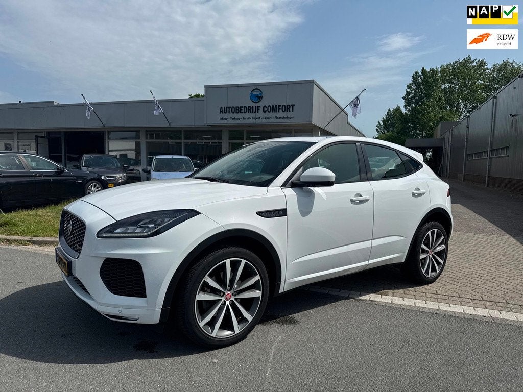 Jaguar E-PACE 2.0 D150 R-Dynamic S • BTW AUTO •, Auto's, Jaguar, Voorwielaandrijving, Automatische klimaatregeling, Gebruikt, 4 cilinders