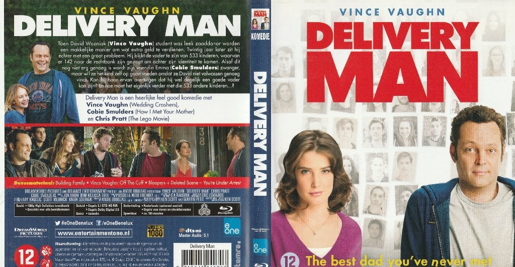 Delivery man blu ray ( ned. Ondert. ), Engels, Nederlands, Ophalen of Verzenden, Zo goed als nieuw