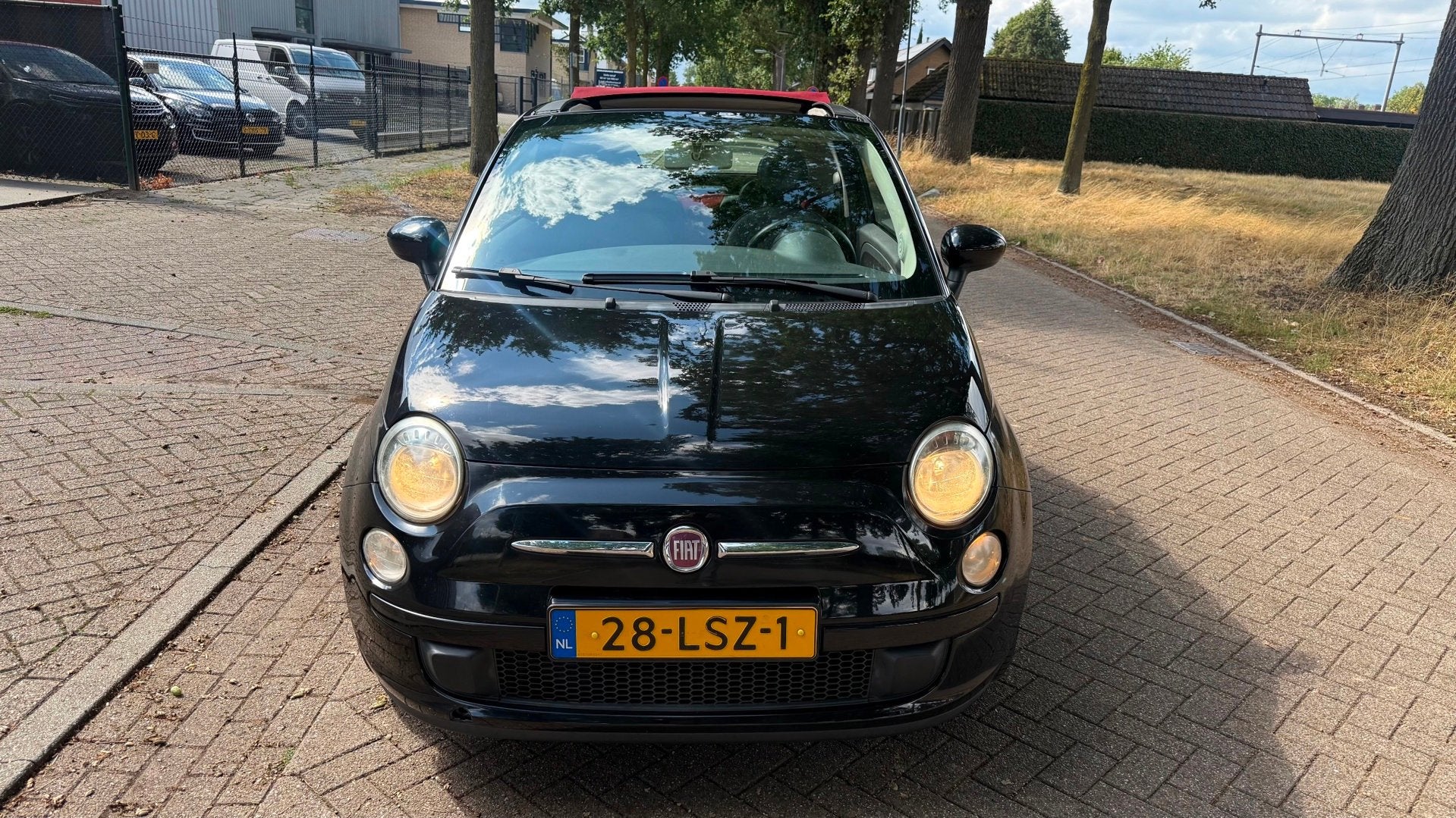 Fiat 500 C 1.2 Pop 2012 AUTOMAAT NAP CABRIOLET, Auto's, Euro 5, Gebruikt, 4 cilinders, Cabriolet