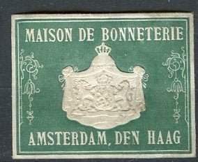 1890 Maison de Bonneterie Den Haag (VK-24), Verzamelen, Ophalen, Zo goed als nieuw