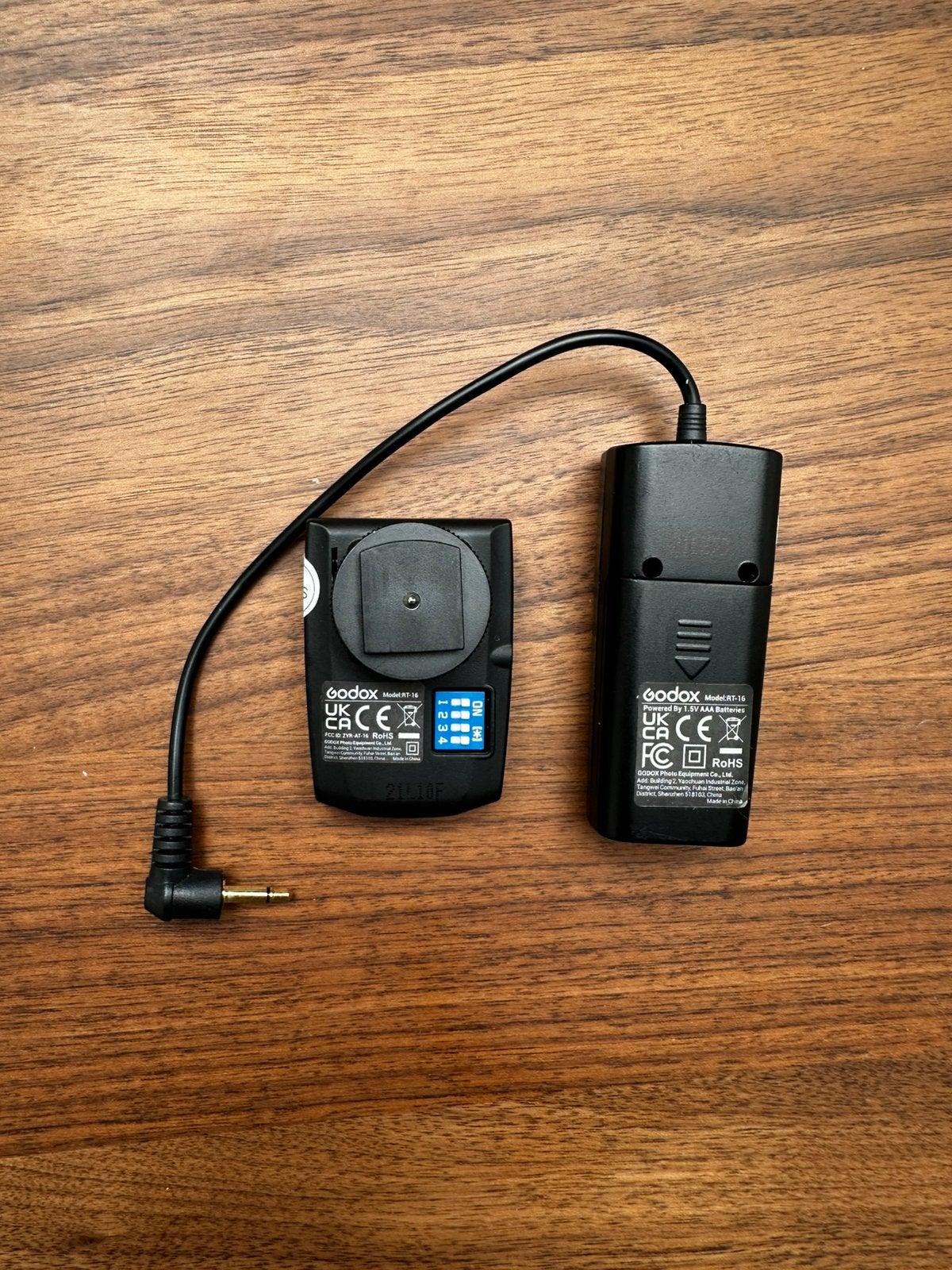 Godox AT-16 en RT-16 flits trigger en receiver., Ophalen of Verzenden, Zo goed als nieuw, Overige merken