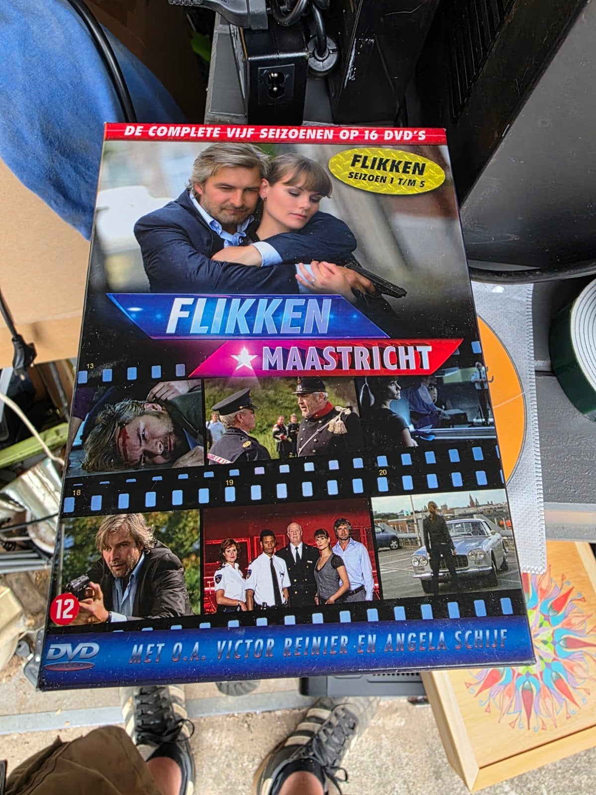 Flikken Maastricht Seizoen 1 t/m 5 -Complete Boxset op 16 DV, Zo goed als nieuw, Inclusief doosje, Ophalen of Verzenden, Nederlands