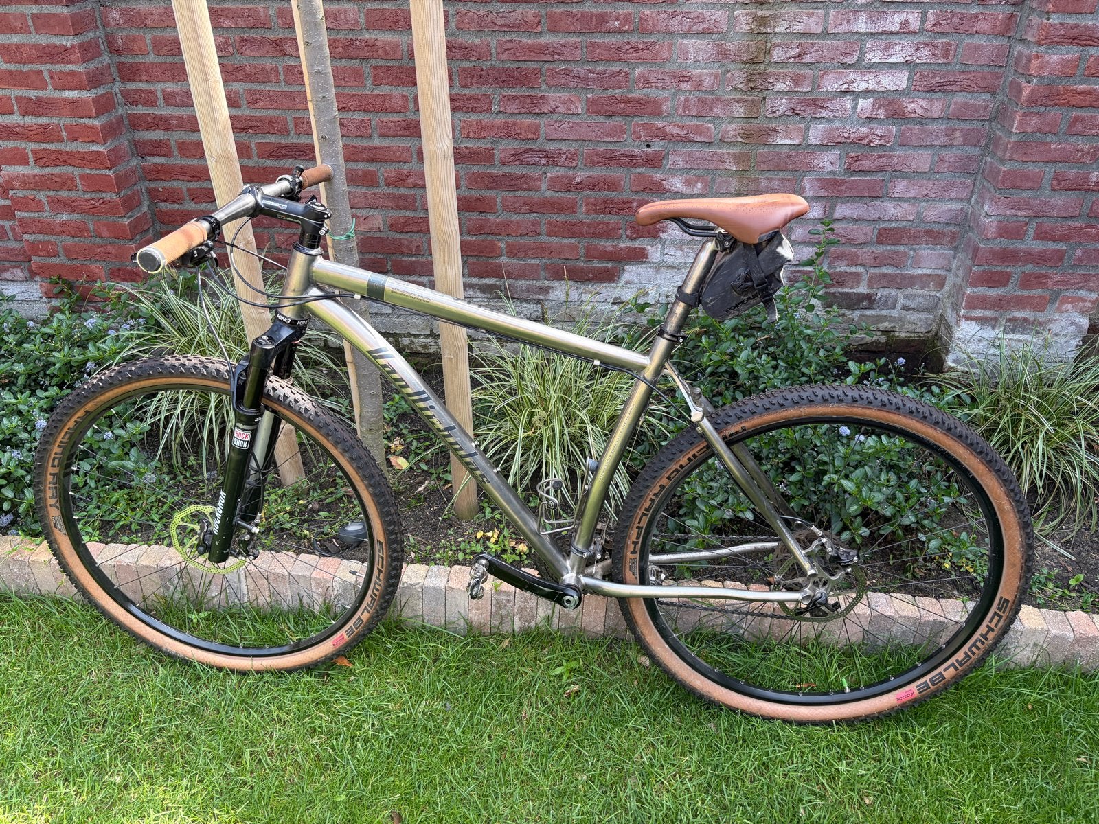 Van Nicholas Titanium Mountainbike - Topkwaliteit, Fietsen en Brommers, Fietsen | Mountainbikes en ATB, Overige merken, Gebruikt