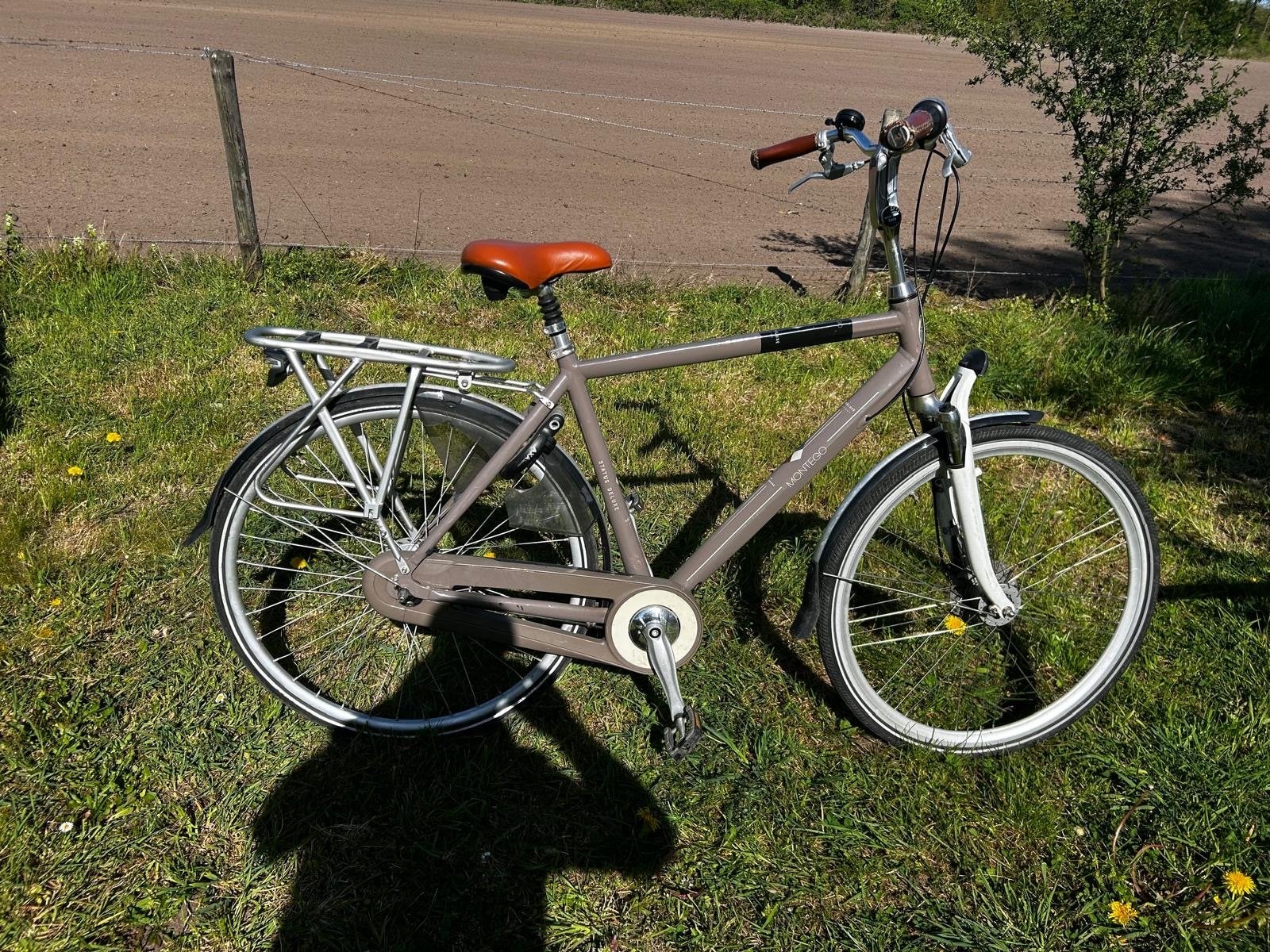 Montego Status Pure Herenfiets, Versnellingen, Zo goed als nieuw, 57 tot 61 cm, Trommelrem