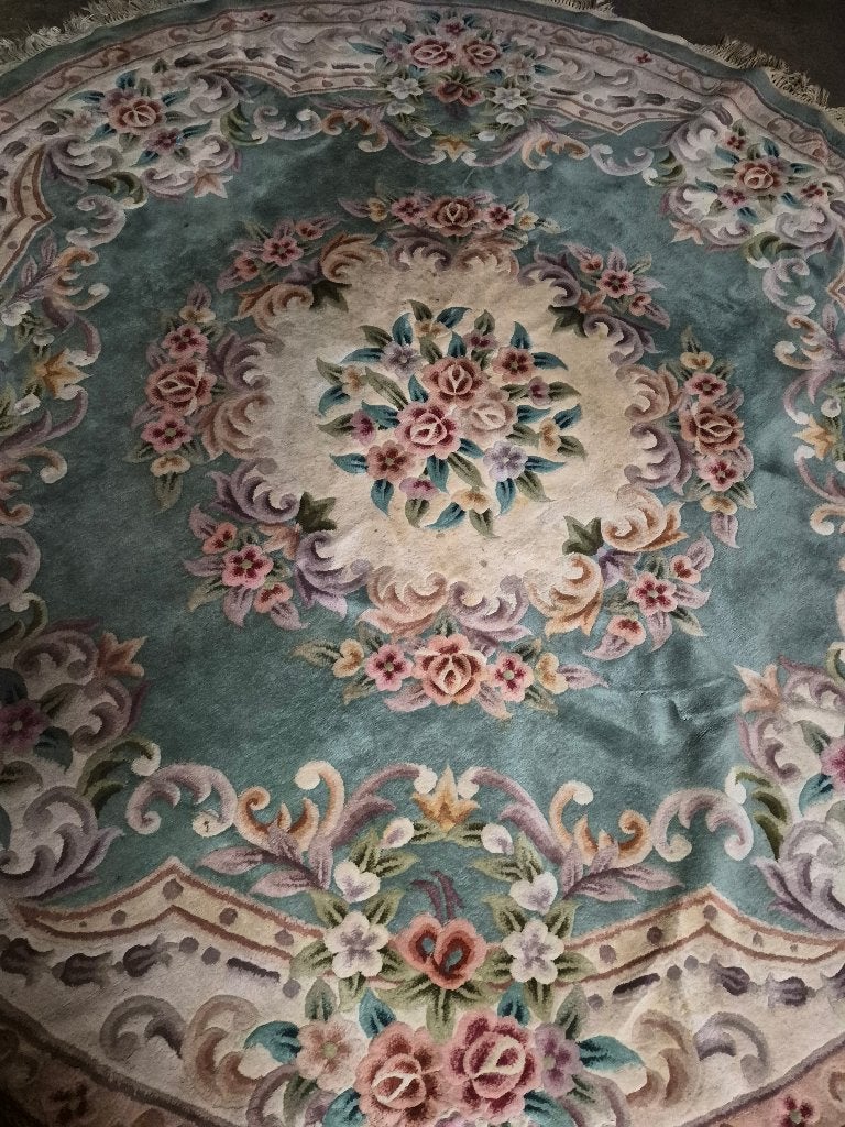 chinees tapijt met de klassieke uitstraling, Ophalen, Rond, 200 cm of meer, Zo goed als nieuw