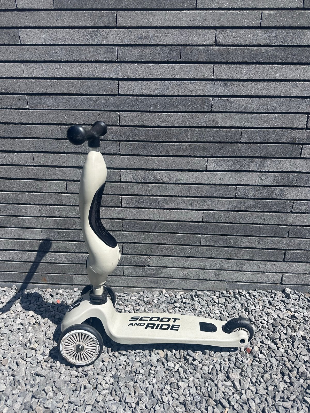 Scoot and Ride Highwaykick 1 Ash - Loopfiets en Step, Ophalen, Gebruikt, Gewone step