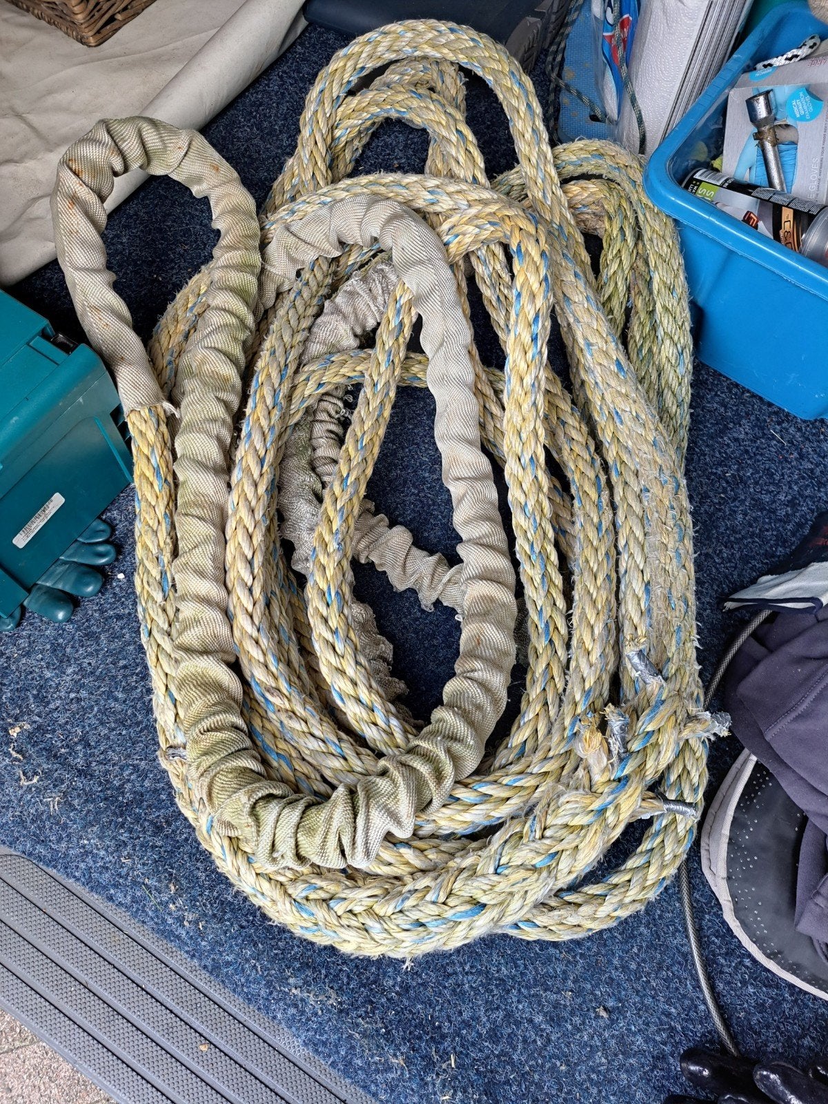 Meerlijn sleeptros 36 mm orka lijn, Ophalen of Verzenden