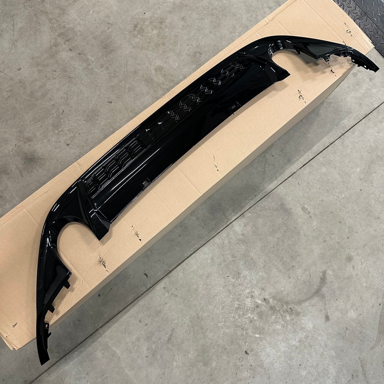 Golf 7 gti diffuser glossy black perfecte pasvorm oem, Nieuw, Ophalen of Verzenden, Bumper, Volkswagen