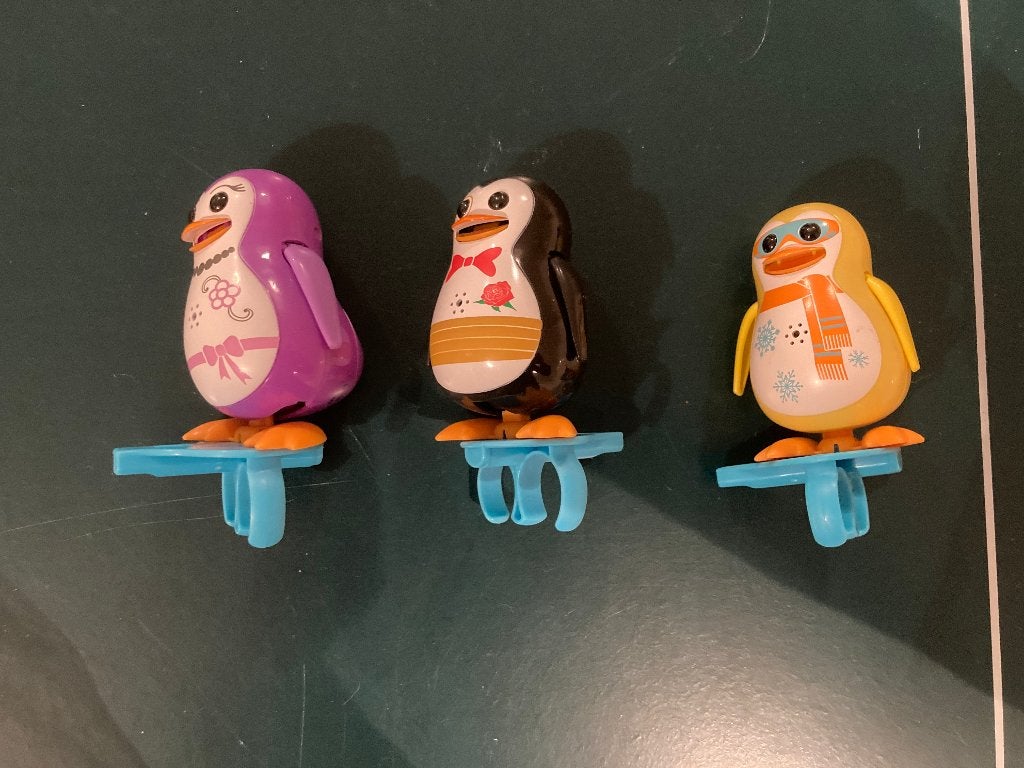 Bewegende vogel pinguïn fluitjes 2014 choir solo fluitend!, Ophalen of Verzenden, Zo goed als nieuw