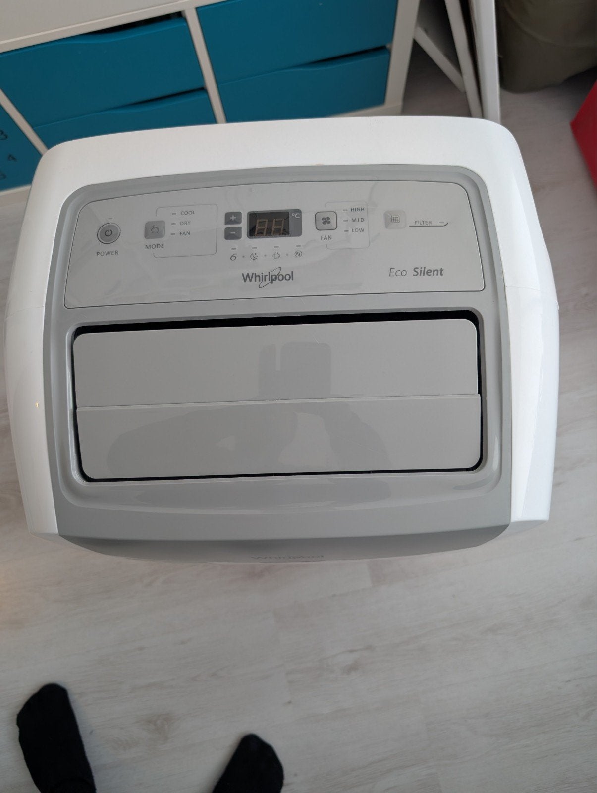 Whirlpool airco met fabriek garantie, Ophalen of Verzenden, Nieuw, Mobiele airco, 3 snelheden of meer