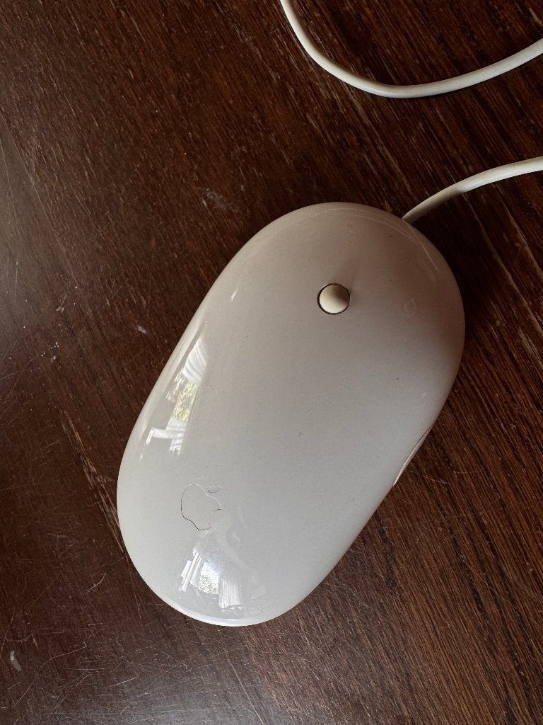 Apple USB Mouse A1152 (Mighty Mouse), Ophalen, Muis, Gebruikt, Apple