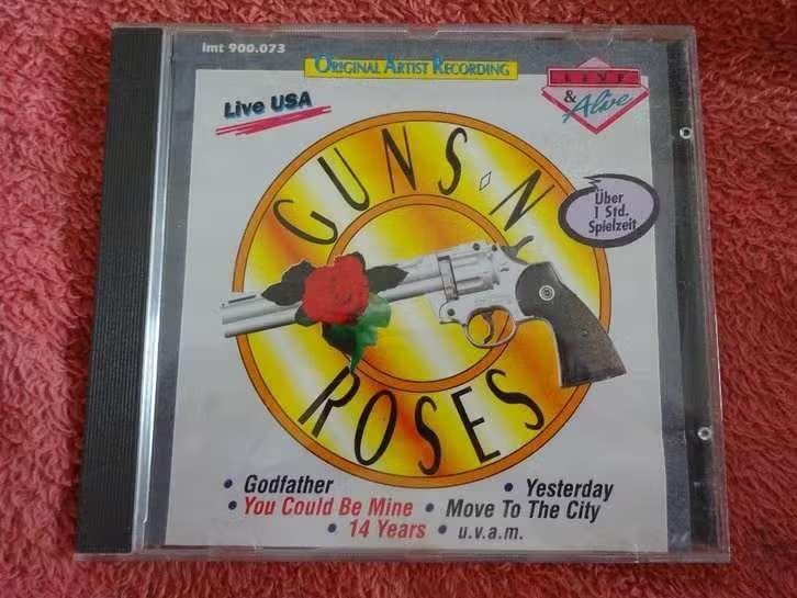 CD Guns N' Roses – Live USA , imt 900.073, Gebruikt, Ophalen of Verzenden, Hardrock, Album
