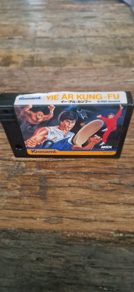 MSX Konami Yie Ar Kung-Fu RC725 1985 - getest en werkend, Computers en Software, Ophalen of Verzenden