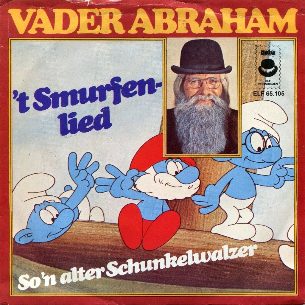 VADER ABRAHAM  -  4 singles  (kan ook per stuk), Cd's en Dvd's, Gebruikt, 7 inch, Nederlandstalig, Fotohoes